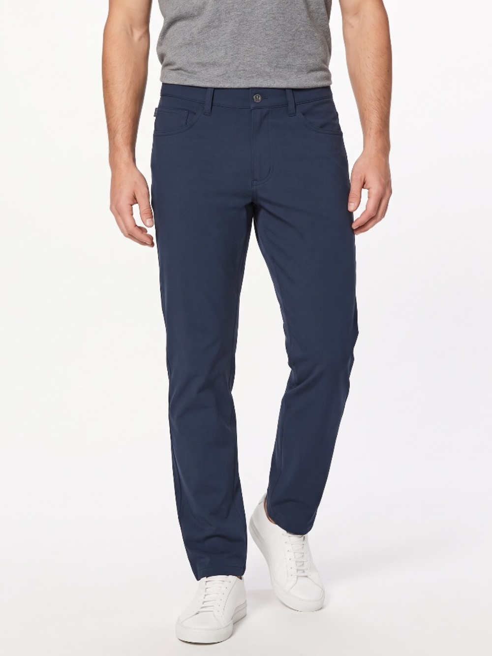 Lululemon Mens Size 32 Navy Blue Technical Golf Pants Articulated Knee 32x32